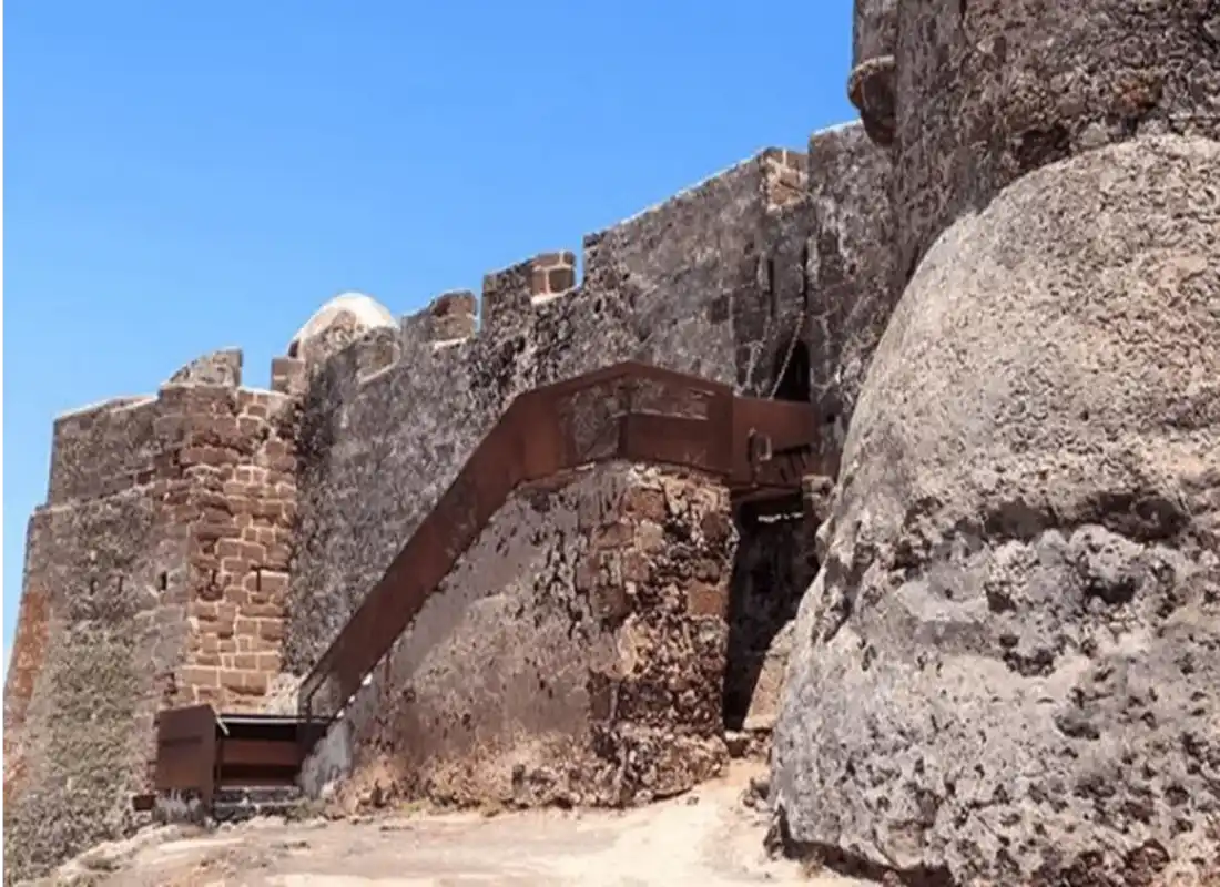 Santa Bárbara Castle in Lanzarote